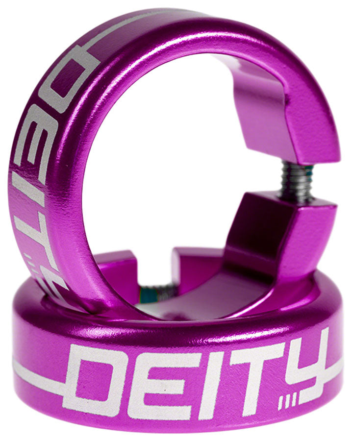 DEITY Grip Clamp - Purple