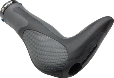 Velo Attune Grips - Black/Gray Lock-On