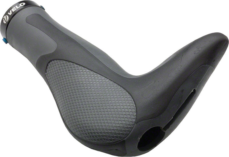 Velo Attune Grips - Black/Gray Lock-On