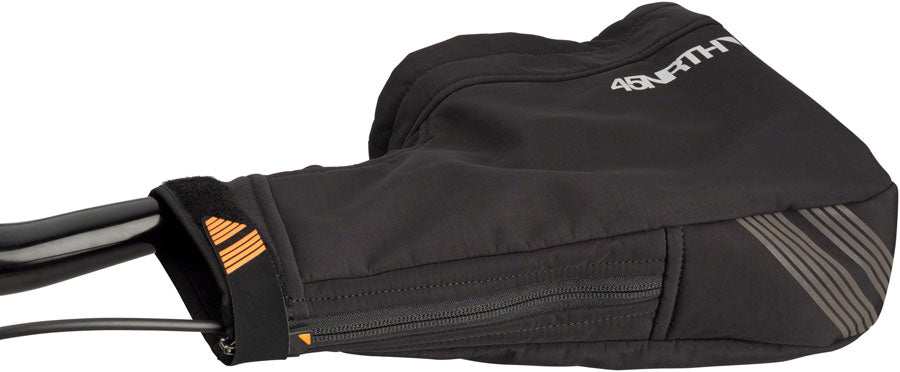 45NRTH Draugenklaw Flat Bar Pogies - Black