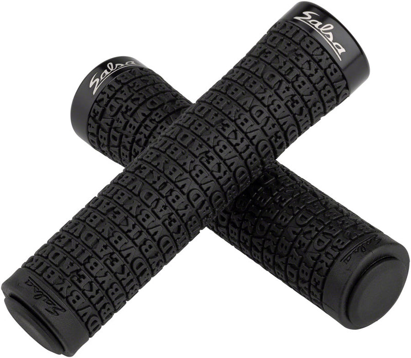 Salsa Backcountry Lock-On Grips - Black Lock-On
