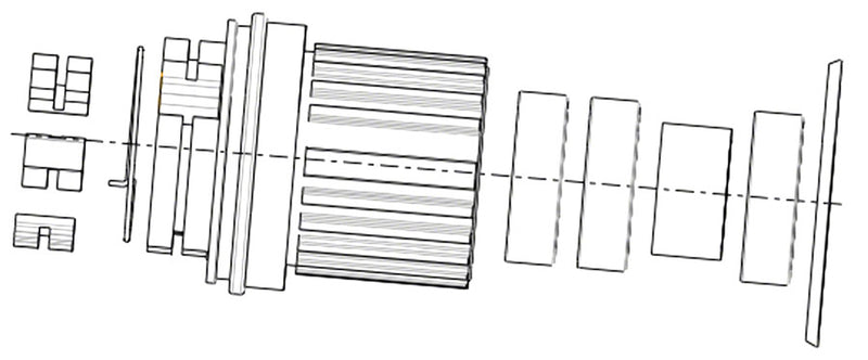 Sun SRC/SRX Freehub Body Kit - Micro Spline Aluminum
