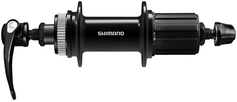 Shimano Deore FH-QC400-HM Rear Hub - QR x 141mm Center-Lock Disc HG10 BLK 36H