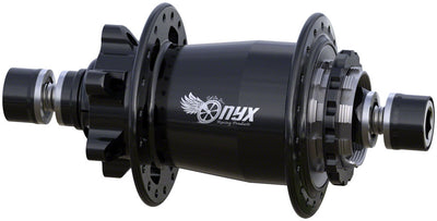 Onyx BMX Ultra Rear Hub - 3/8" 10 x 110mm 6-Bolt Black 36H