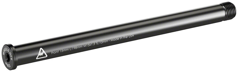 Wheels Manufacturing Front Thru Axle - M15 x 1.5 x 10 198mm