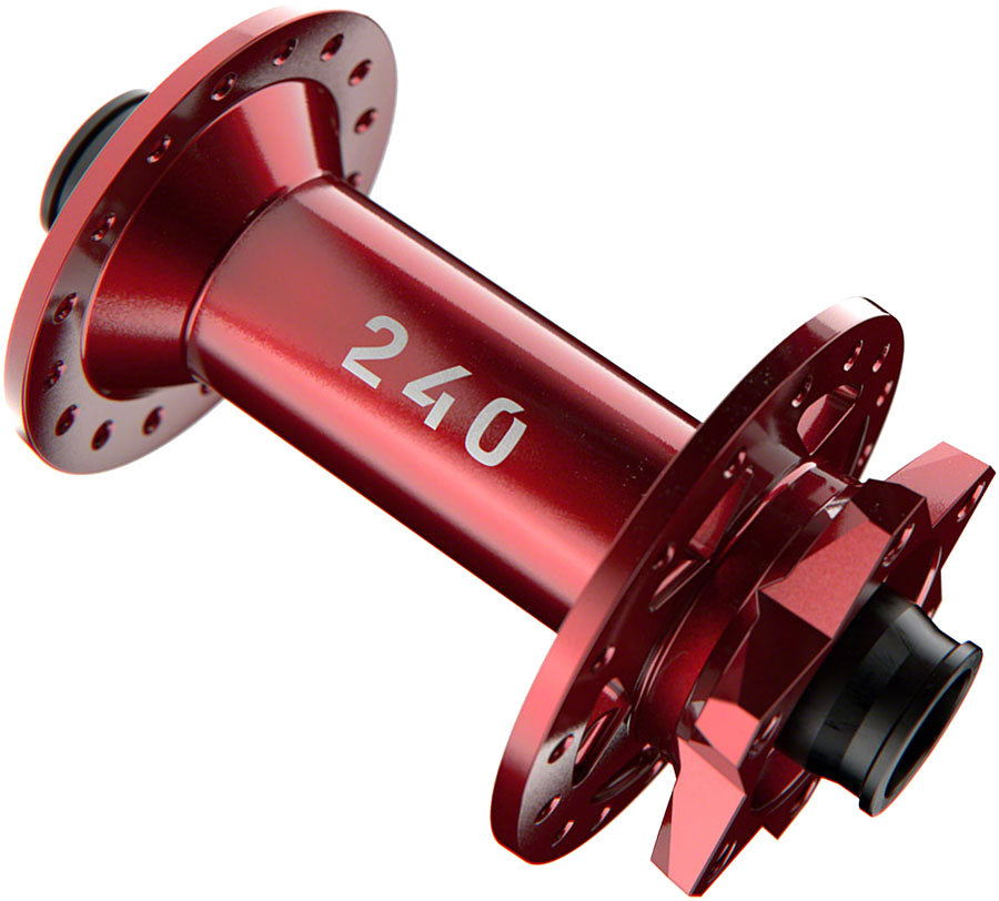DT Swiss 240 Front Hub - 15 x 110mm, 6-Bolt, Limited Edition Red, 32H