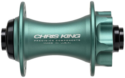 Chris King Boost Front Hub - 15 x 110mm 6-Bolt Matte Jade 32H
