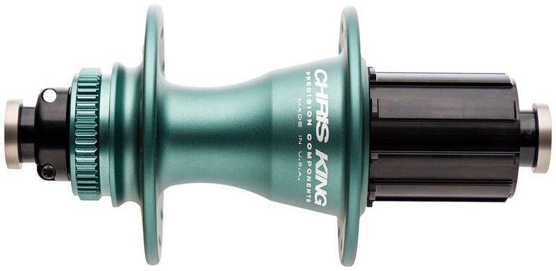 Chris King R45D Rear Hub - 12 x 142mm Center-Lock HG 11 Road Matte Jade 28H