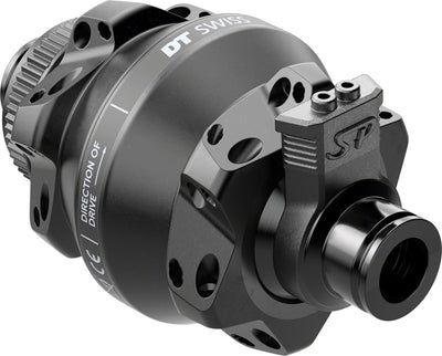 DT Swiss 350 Front Hub - 12 x 100mm Center-Lock BLK 24H Dynamo Shutter 35P Straight Pull