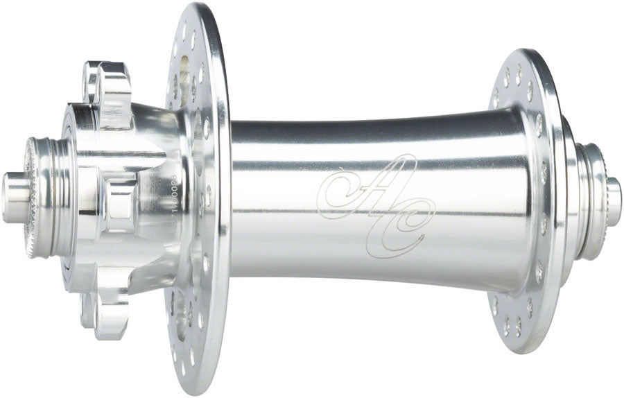 All-City Go-Devil Front Hub - 15/12/QR x 100mm 6-Bolt Silver 32h