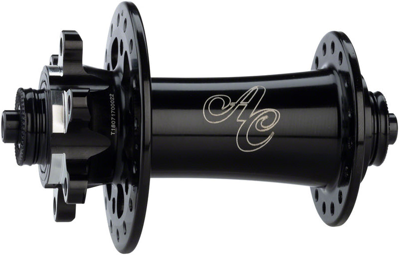 All-City Go-Devil Front Hub - 15/12/QR x 100mm 6-Bolt Black 32h