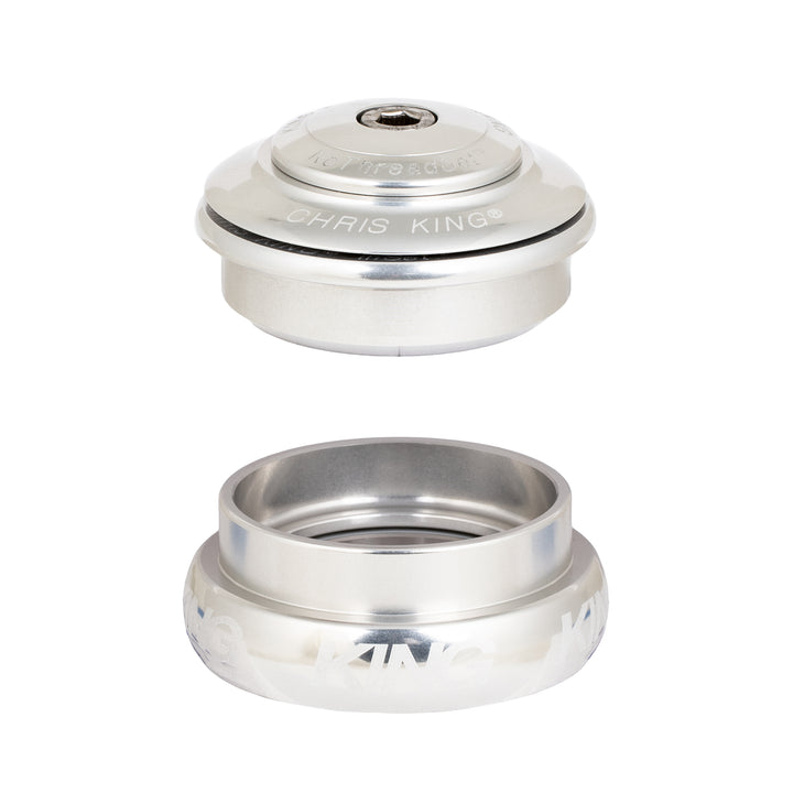 Chris King InSet i8 Headset - 1-1/8 - 1-1/4", 44/44mm, Silver
