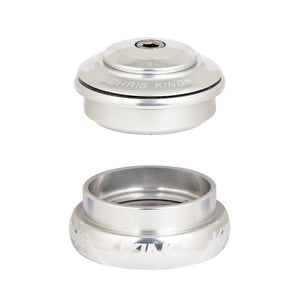 Chris King InSet i8 Headset - 1-1/8 - 1-1/4", 44/44mm, Silver