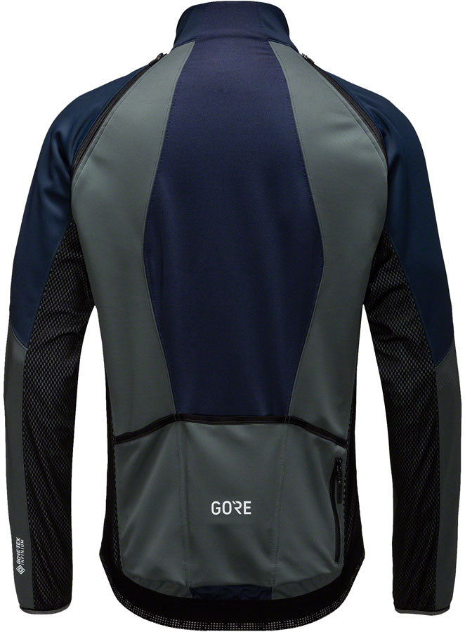 Gorewear Phantom Jacket - Orbit Blue/Urban Grey Mens Small