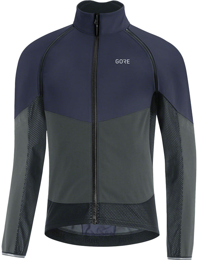 Gorewear Phantom Jacket - Orbit Blue/Urban Grey Mens Small