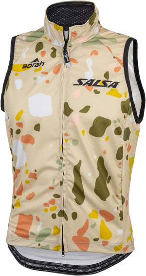 Salsa Mens Terrazzo Vest - Small Tan