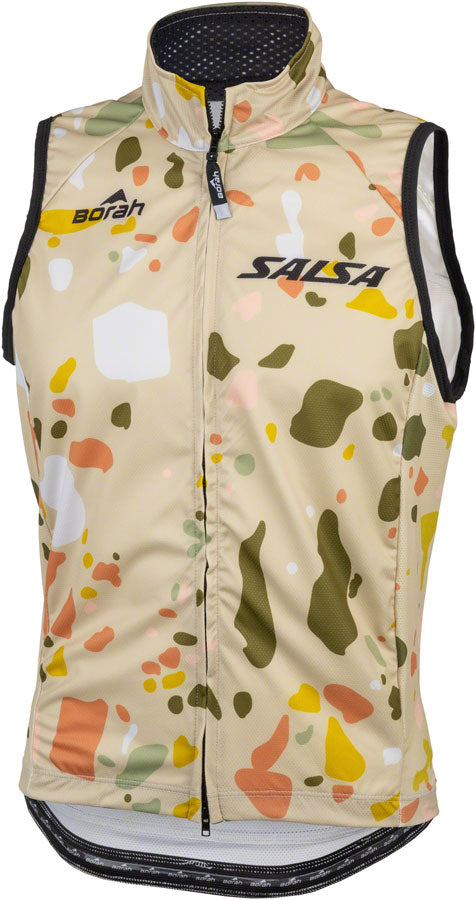 Salsa Mens Terrazzo Vest - Medium Tan