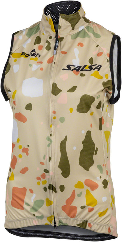 Salsa Womens Terrazzo Vest - Medium Tan
