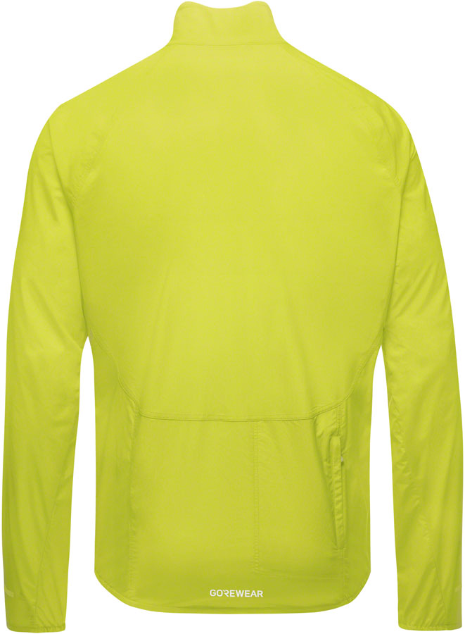 Gorewear Spinshift Windbreaker - Lime Yellow Mens X-Large