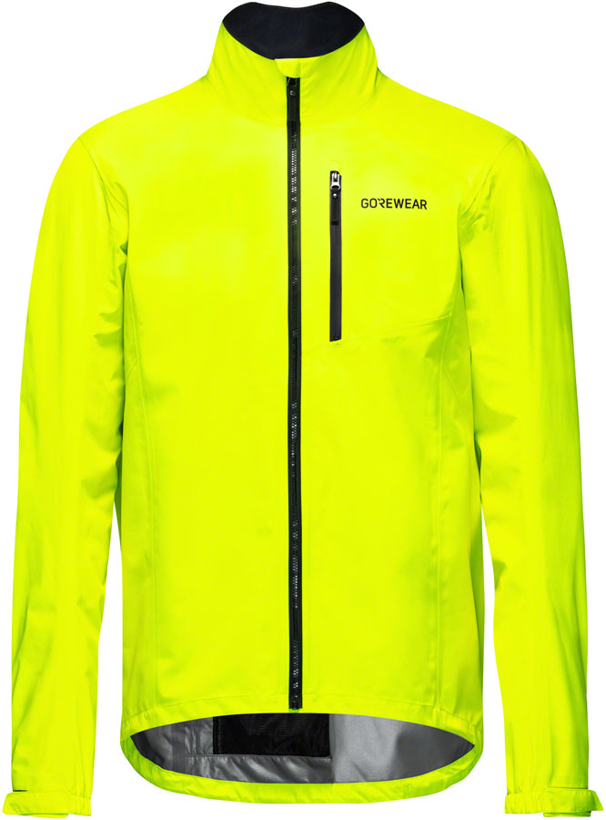 Gorewear Glidewheel Gore-Tex Jacket - Yellow Mens Large