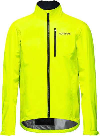 Gorewear Glidewheel Gore-Tex Jacket - Yellow Mens Small