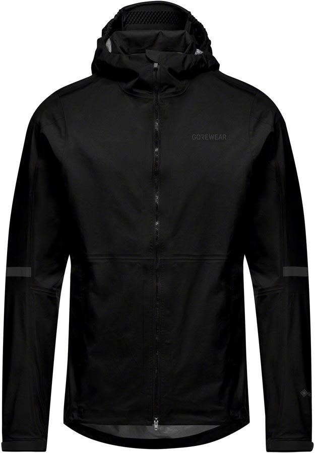 Gorewear Lupra Gore-Tex 2.0 Hooded Jacket - Black Mens Large