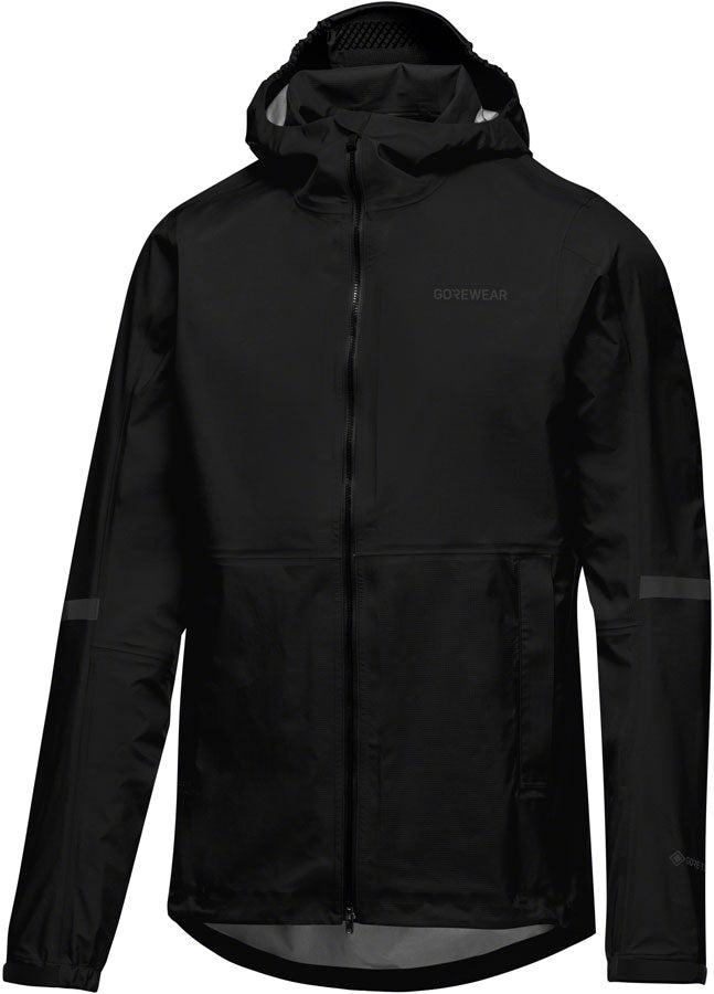 Gorewear Lupra Gore-Tex 2.0 Hooded Jacket - Black Mens X-Large