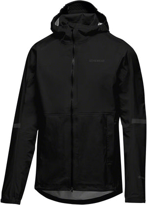 Gorewear Lupra Gore-Tex 2.0 Hooded Jacket - Black Mens X-Large