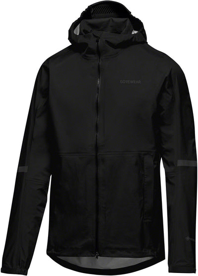 Gorewear Lupra Gore-Tex 2.0 Hooded Jacket - Black Mens X-Large