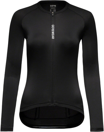 Gorewear Spinshift Long Sleeve Jersey - Black Womens Small/4-6