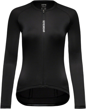 Gorewear Spinshift Long Sleeve Jersey - Black Womens Medium/8/10