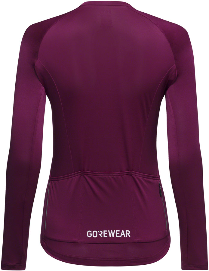 Gorewear Spinshift Long Sleeve Jersey - Purple Womens Large/12-14