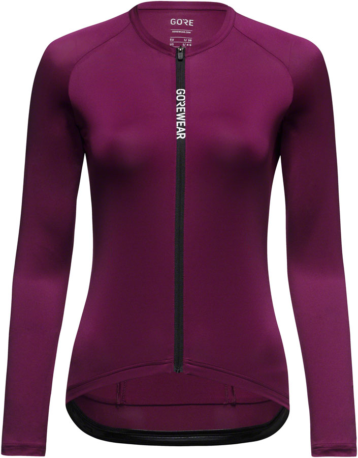 Gorewear Spinshift Long Sleeve Jersey - Purple Womens Small/4-6