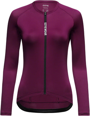 Gorewear Spinshift Long Sleeve Jersey - Purple Womens Small/4-6