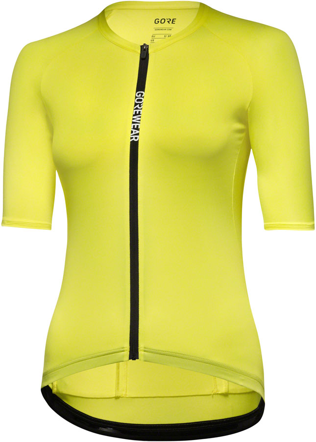 Gorewear Spinshift Jersey - Neon Yellow Womens Small/4-6