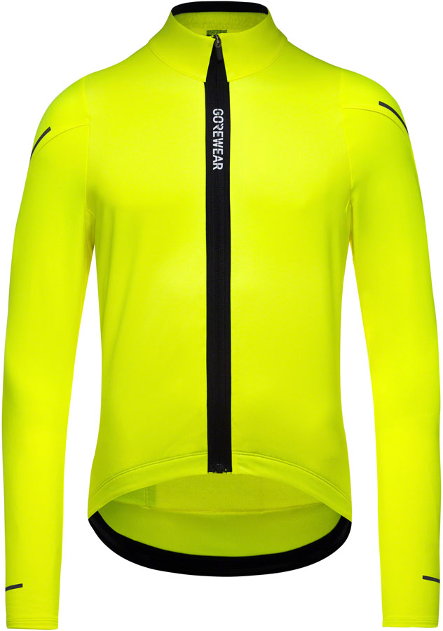 Gorewear Spinshift Thermo Long Sleeve Jersey - Yellow Mens Large