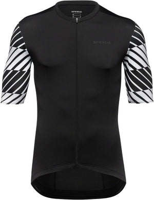 Gorewear Swiftride Optical Jersey - Black/White Mens 2X-Large