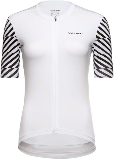 Gorewear Swiftride Optical Jersey - White/Black Womens Small