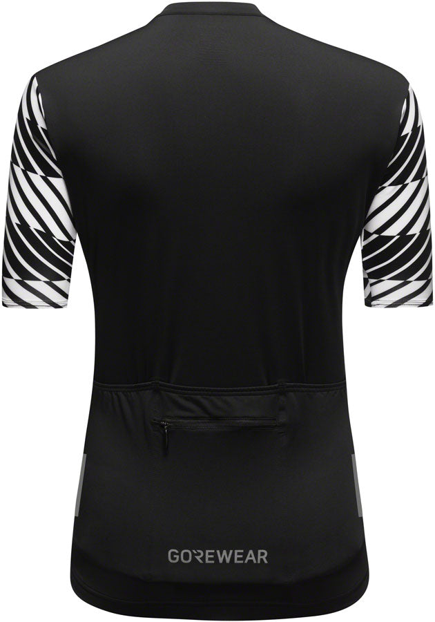Gorewear Swiftride Optical Jersey - Black/White Womens X-Large