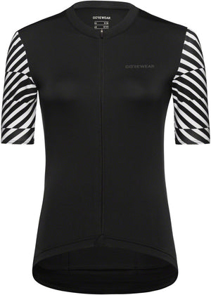 Gorewear Swiftride Optical Jersey - Black/White Womens X-Small