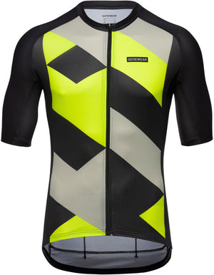 Gorewear Spirit Signal Jersey - Black/Yellow Mens 2X-Large