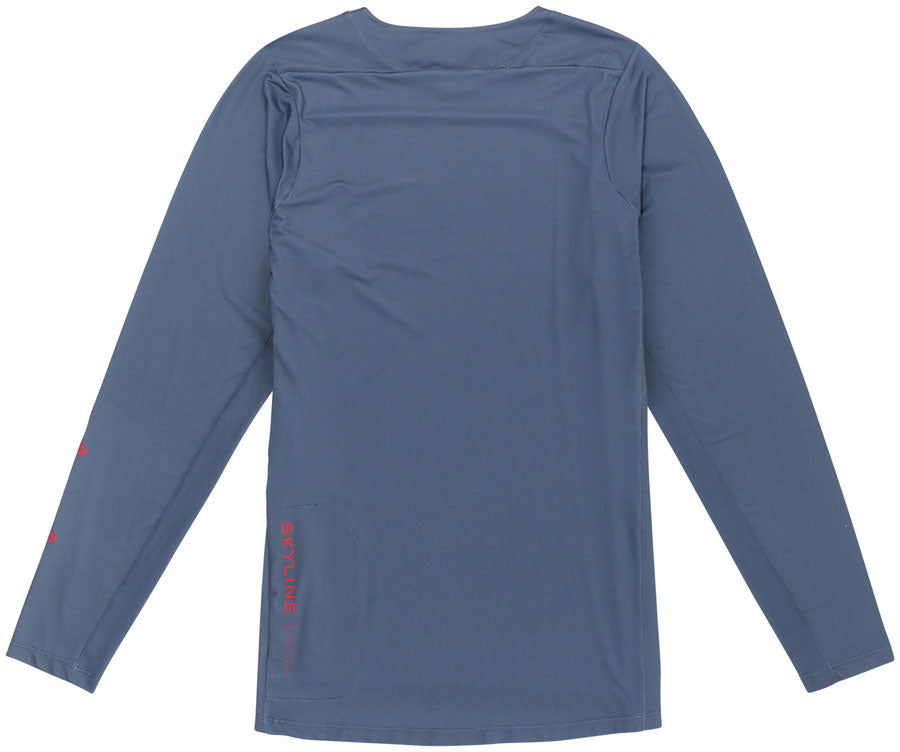 Troy Lee Designs Skyline Long Sleeve Jersey – Mono Steel Blue Medium