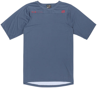 Troy Lee Designs Skyline Short Sleeve Jersey – Mono Steel Blue Medium