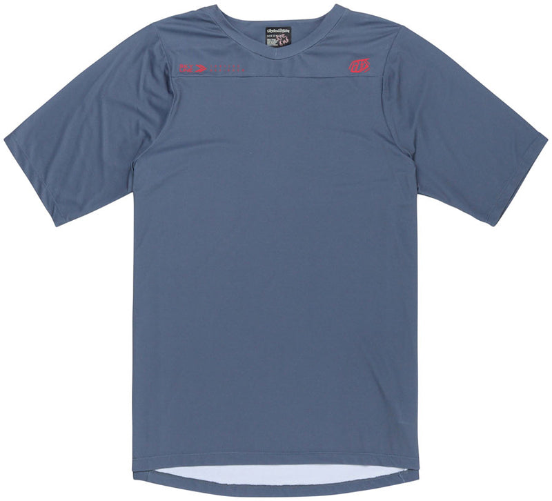 Troy Lee Designs Skyline Short Sleeve Jersey – Mono Steel Blue Large
