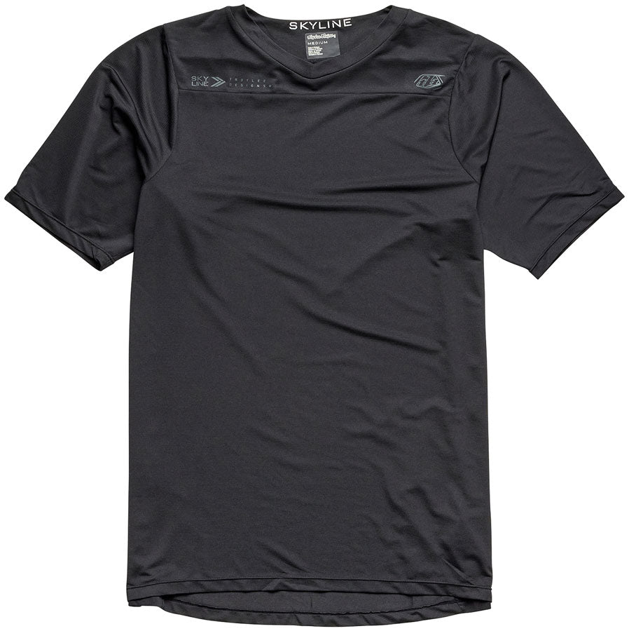 Troy Lee Designs Skyline Short Sleeve Jersey – Mono Black Large