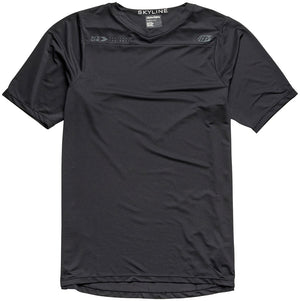 Troy Lee Designs Skyline Short Sleeve Jersey – Mono Black Large
