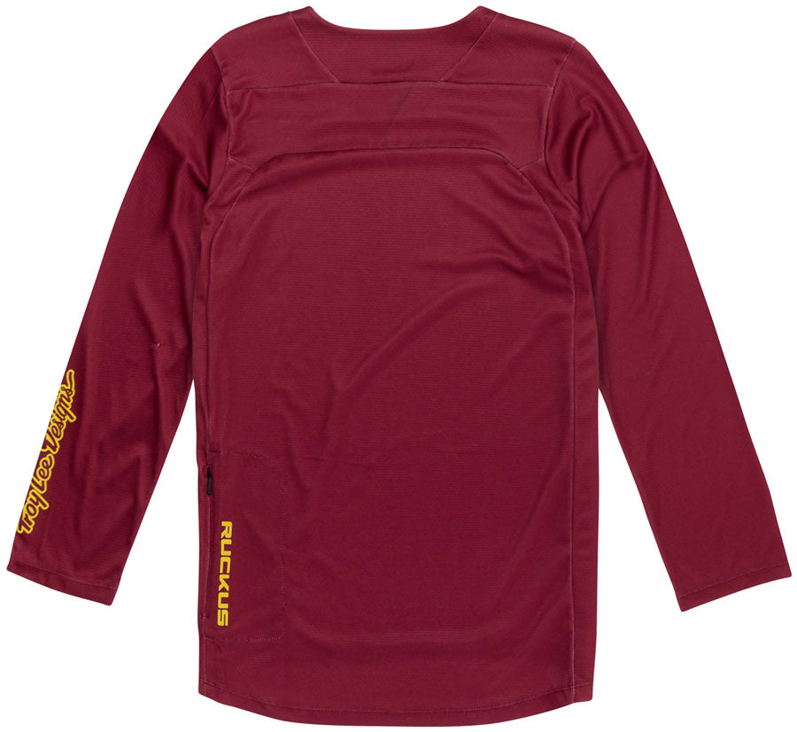 Troy Lee Designs Ruckus 3/4 Jersey – Spun Oxblood Small