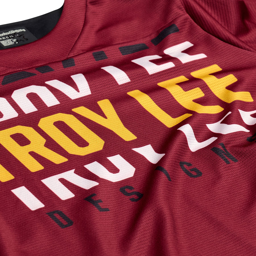 Troy Lee Designs Ruckus 3/4 Jersey – Spun Oxblood Small