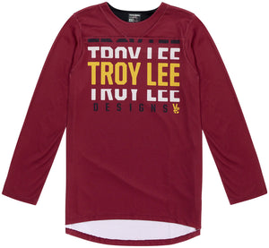 Troy Lee Designs Ruckus 3/4 Jersey – Spun Oxblood Medium