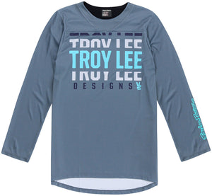 Troy Lee Designs Ruckus 3/4 Jersey – Spun Steel Blue Medium